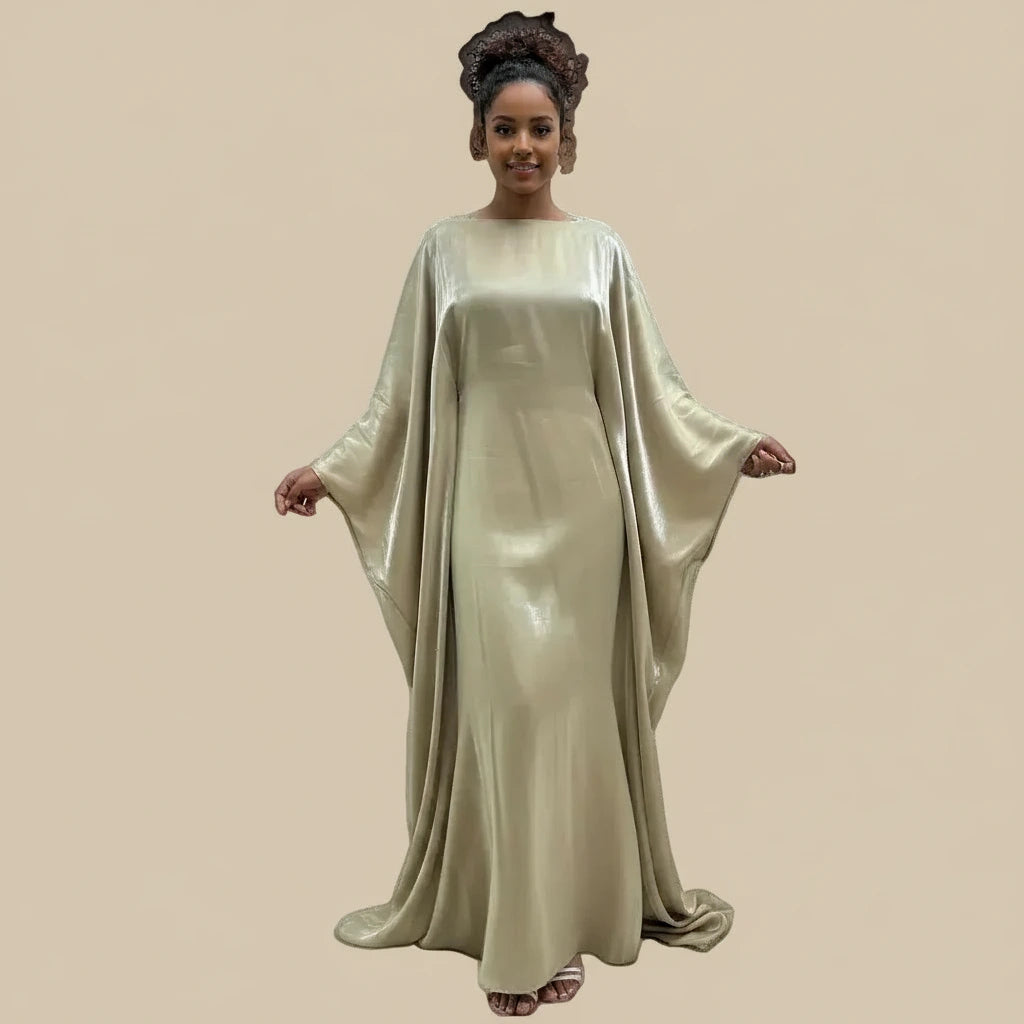 South African Attire Sparkling Elegant Dress - 20 Color Options