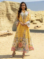 Eid Dress Embroidery Printed Caftan Kaftan Dress #25463