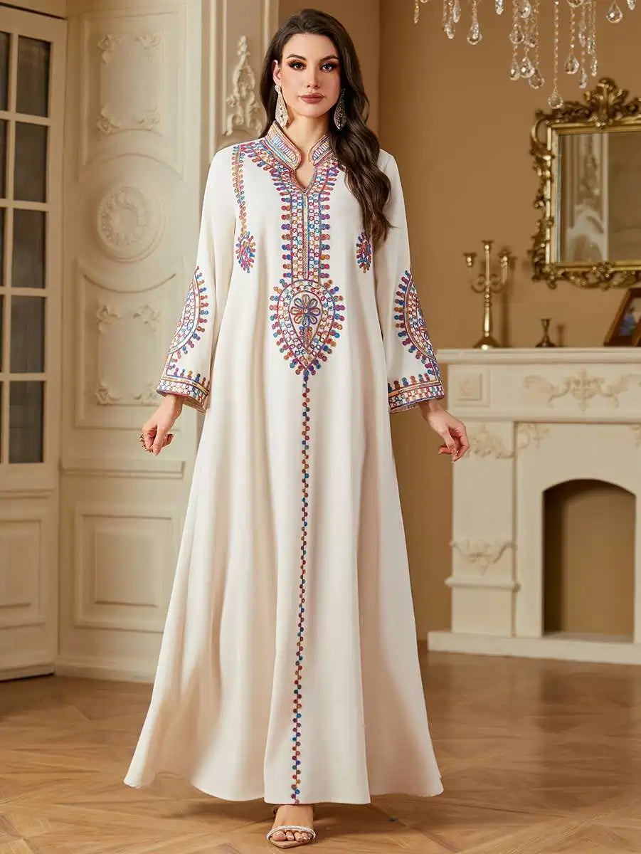 Eid Dress Embroidery Caftan Kaftan Dress #254219