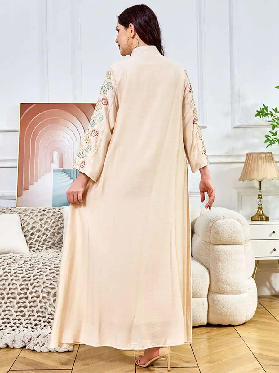 Sequins Eid Caftan Kaftan Dress For Celebration And Evening Party #25394