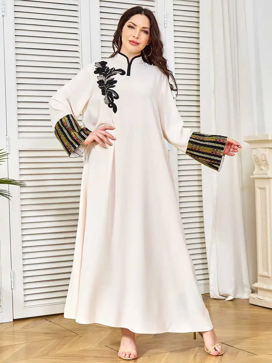 Eid Beads Caftan Kaftan Dress #25380