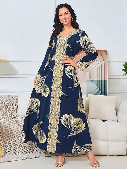 Eid Bronzing Caftan Kaftan Dress #25260