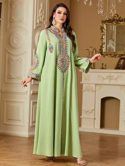 Eid Dress Embroidery Caftan Kaftan Dress #254219