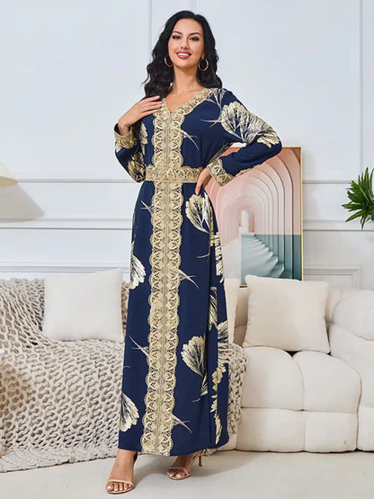 Eid Bronzing Caftan Kaftan Dress #25260