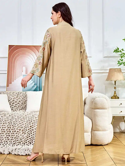 Sequins Eid Caftan Kaftan Dress For Celebration And Evening Party #25394