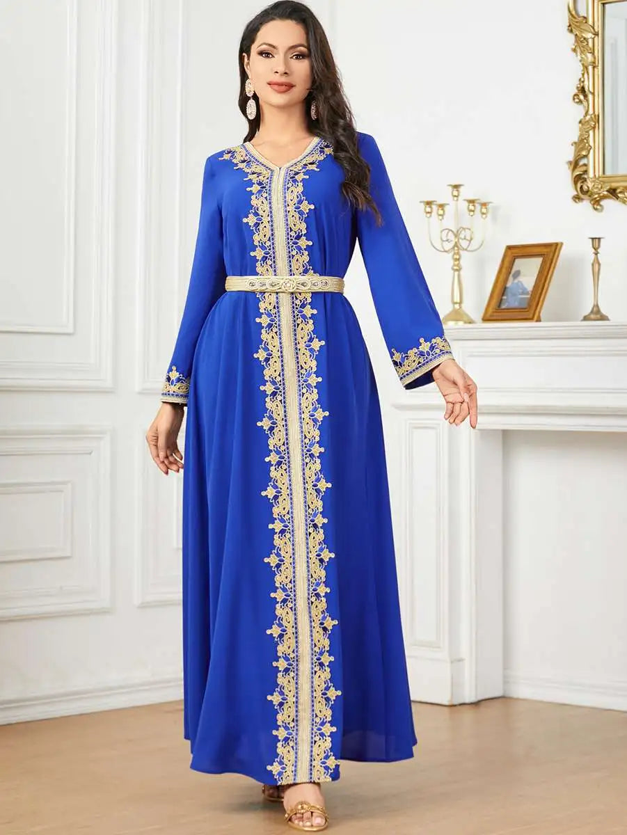 Embroidery Eid Dress Caftan Kaftan Dress