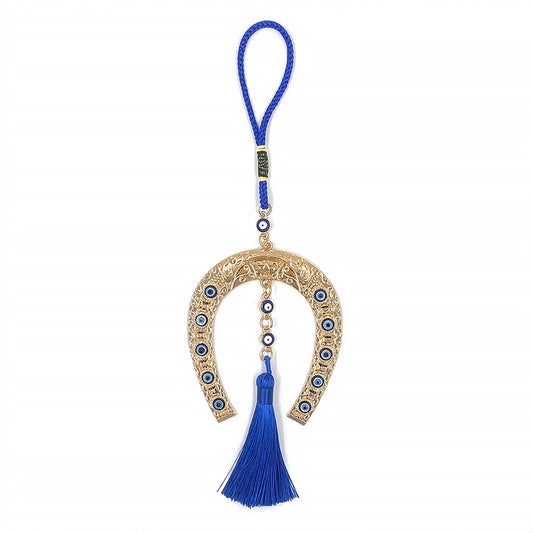 Blue Evil Eye Decor Wall Hanging Ornament Door Hanger Home Protection #EBE22