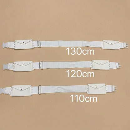 Islamic Muslim Men PU Umrah Hajj Belt Bag, Hajj Waist Bag, Hajj Waist Pack, Hajj Fanny Packs