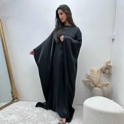 Sparkling Muslim Women 20 Color Options Abaya Dress