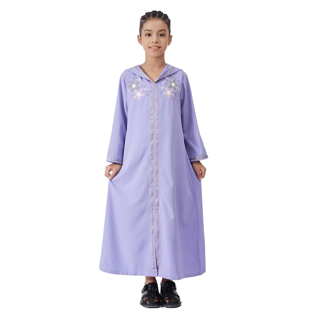 Muslim Girl Abaya Dresses | Middle East Arab Islamic Girl Outfits -  Urgarment