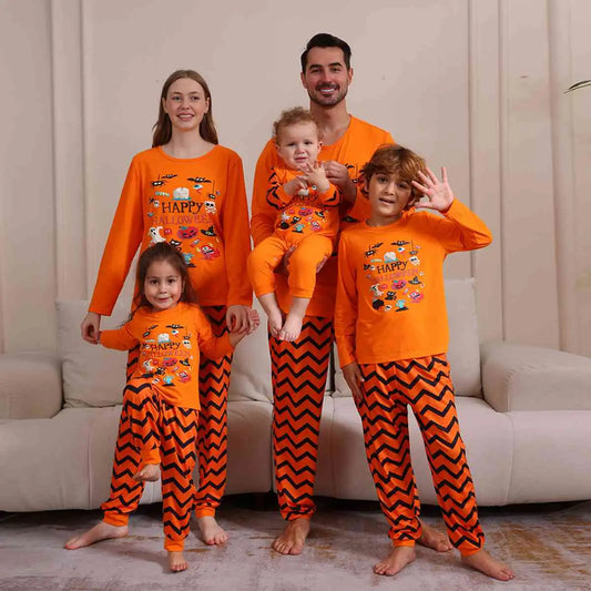 Family Matching Halloween Pajamas Pjs