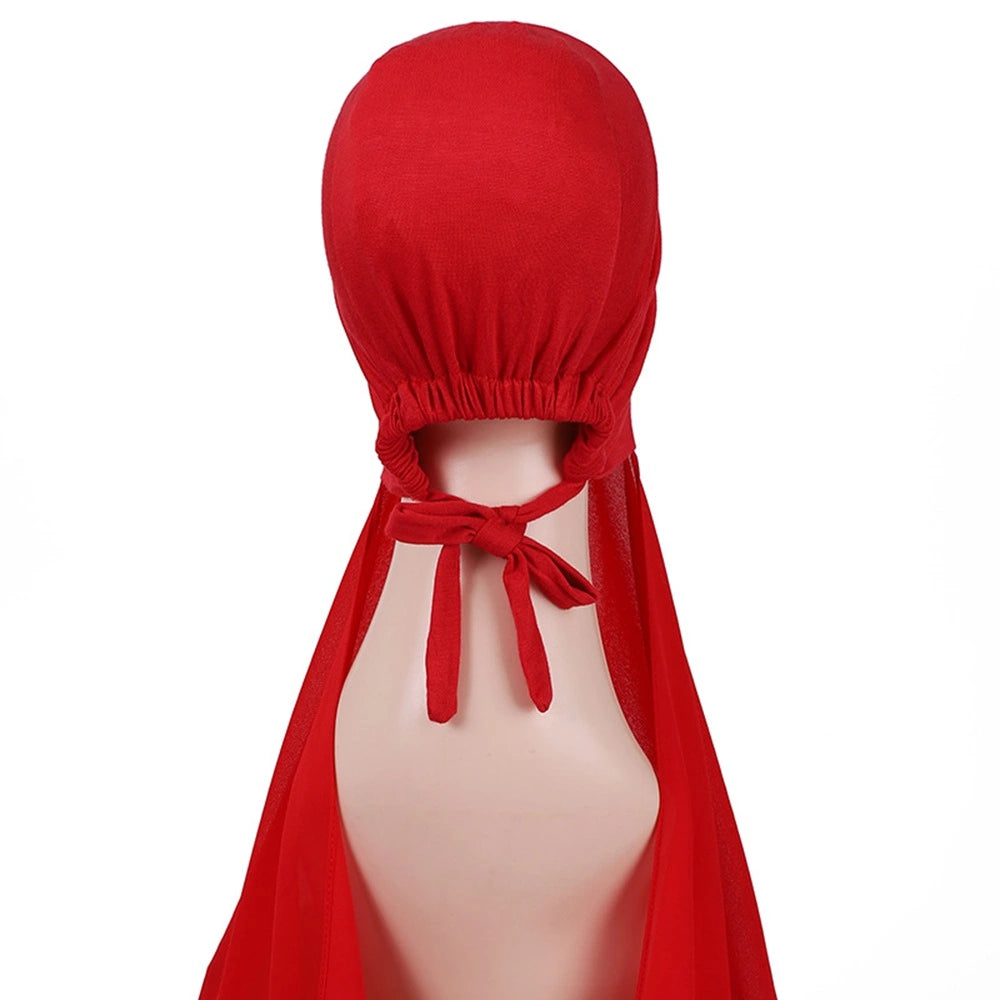 Hijab With Matching Undercap Attached For Muslim Women #25001