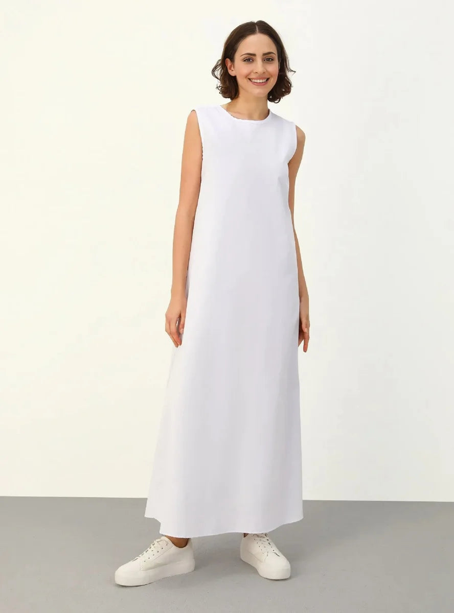 Muslim Women Sleeveless Underdress Inner Slip Under Dress #25456 – Urgarment Muslim Women Sleeveless Underdress Inner Slip Under Dress #25456 – Urgarment