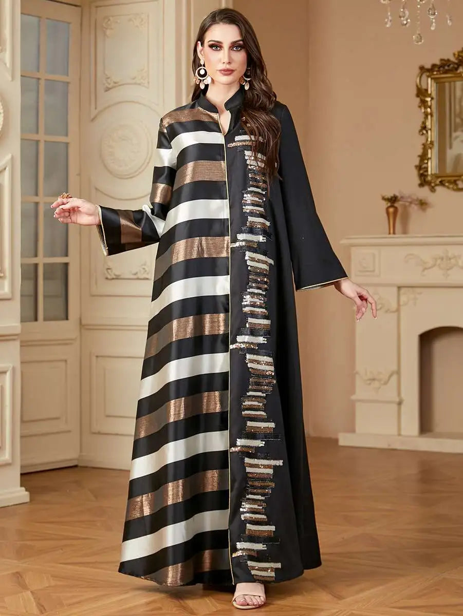 Jacquard Eid Caftan Kaftan Dress For Evening Party And Wedding