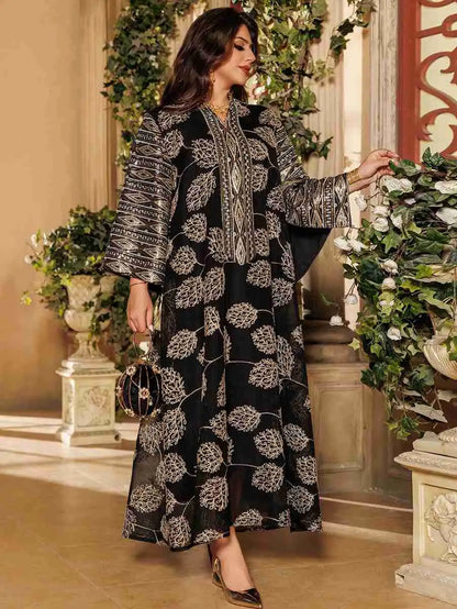 Sequins Embroidery Doris Eid Caftan Kaftan Dress