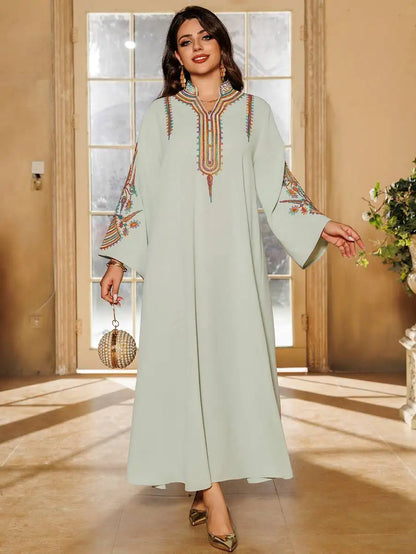 Eid Rope Embroidery Kaftan Caftan Dress