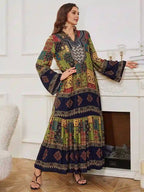 Eid Dress Embroidery Caftan Kaftan Dress #2525609