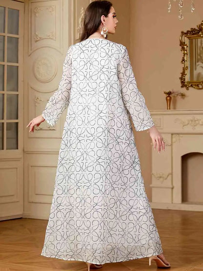 Sequins Eid Caftan Kaftan Dress #244210