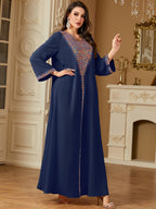 Eid Dress Sequins Embroidery Caftan Kaftan Dress #254220