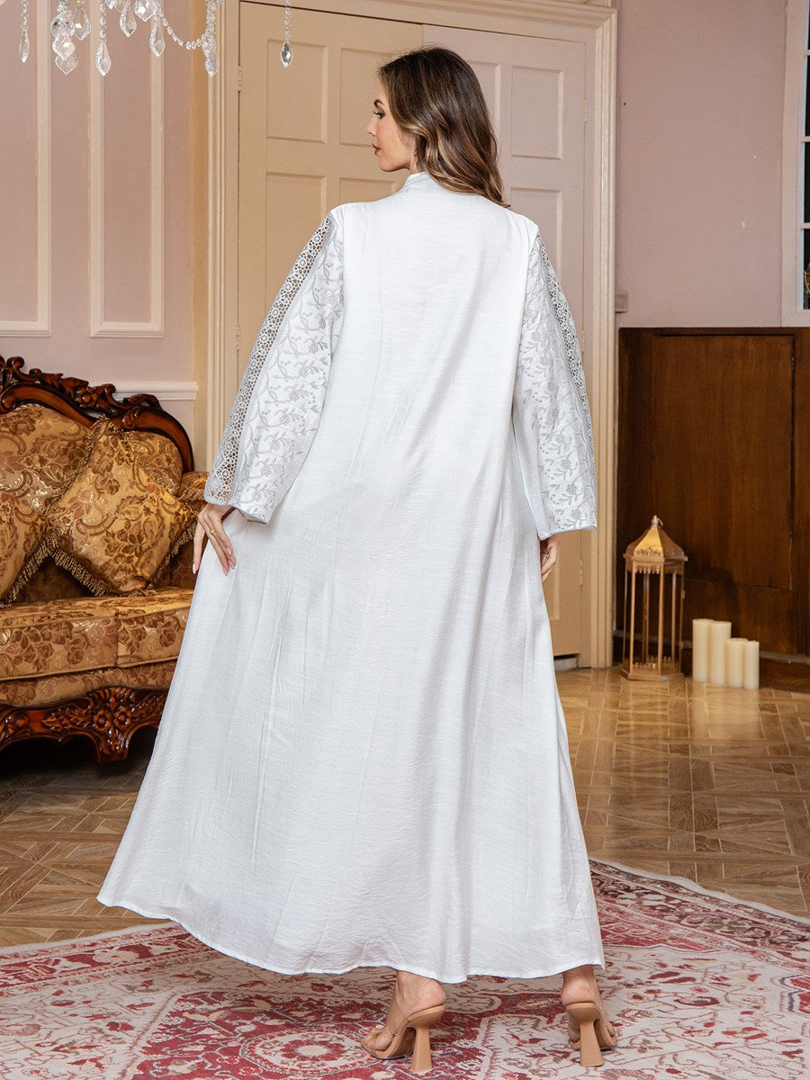 Embroidery Eid Dress Caftan Kaftan Jalabiya #26165