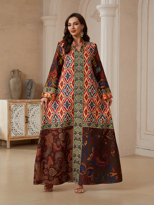 women linen dress Aurora Dress L