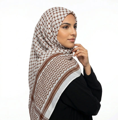 20 Colors Options Chiffon Keffiyeh Palestine Hijab For Women