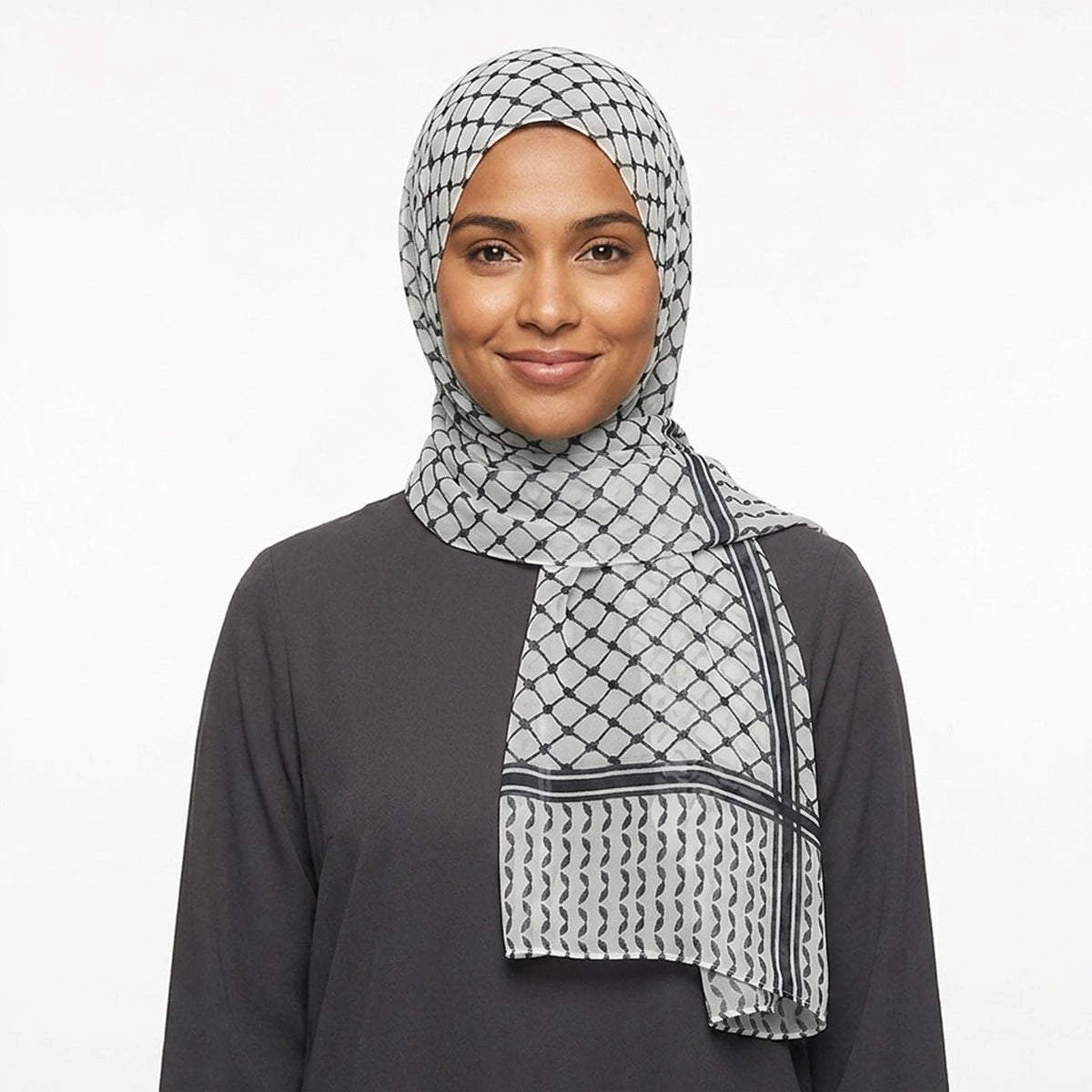 20 Colors Options Chiffon Keffiyeh Palestine Hijab For Women