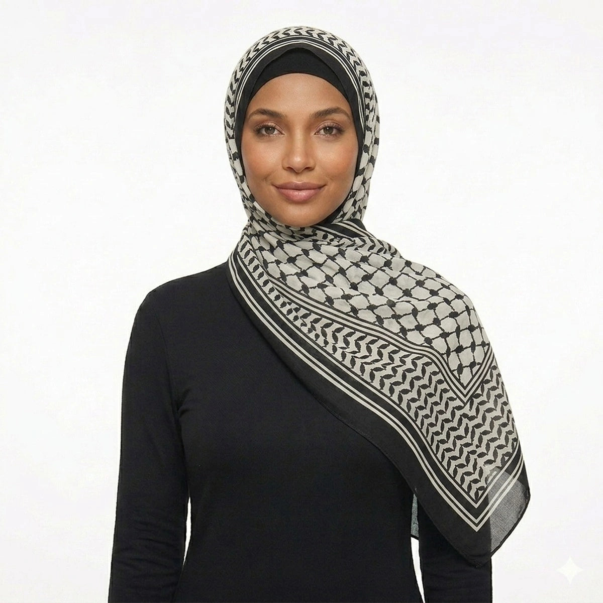 20 Colors Options Chiffon Keffiyeh Palestine Hijab For Women