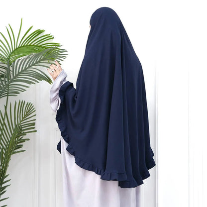 Muslim Women Large Long Wrinkle Khimar
