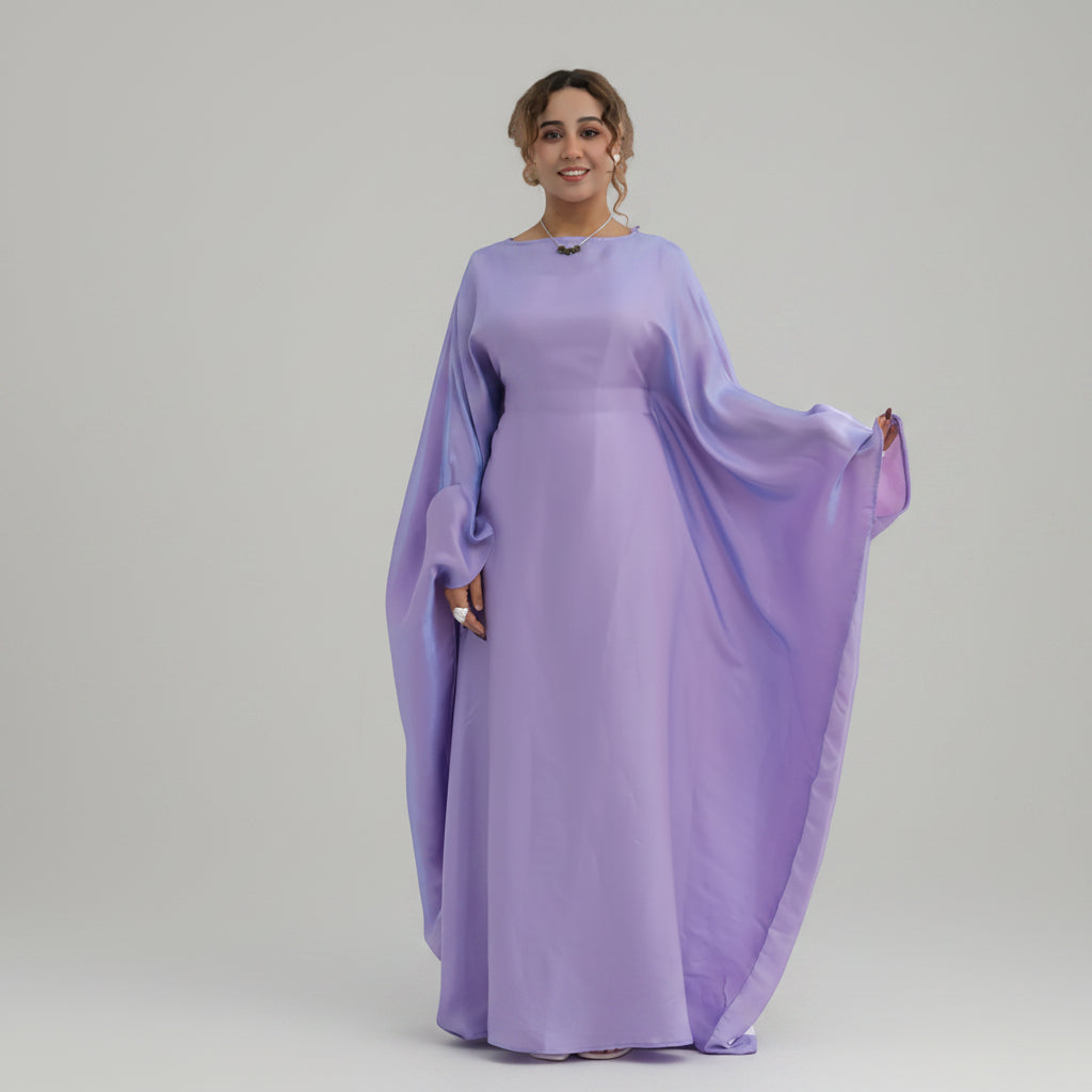 purple abaya dress Boksha | Purple Abaya