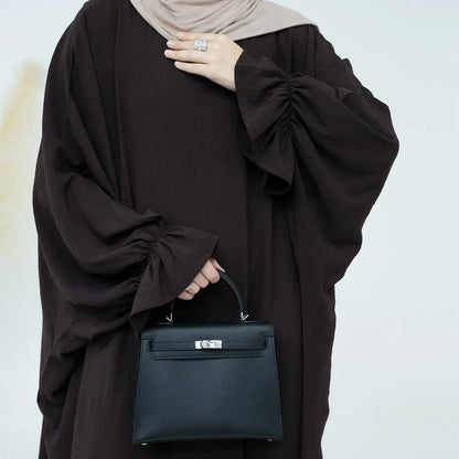 Cotton Blend Fabric Abaya Dress