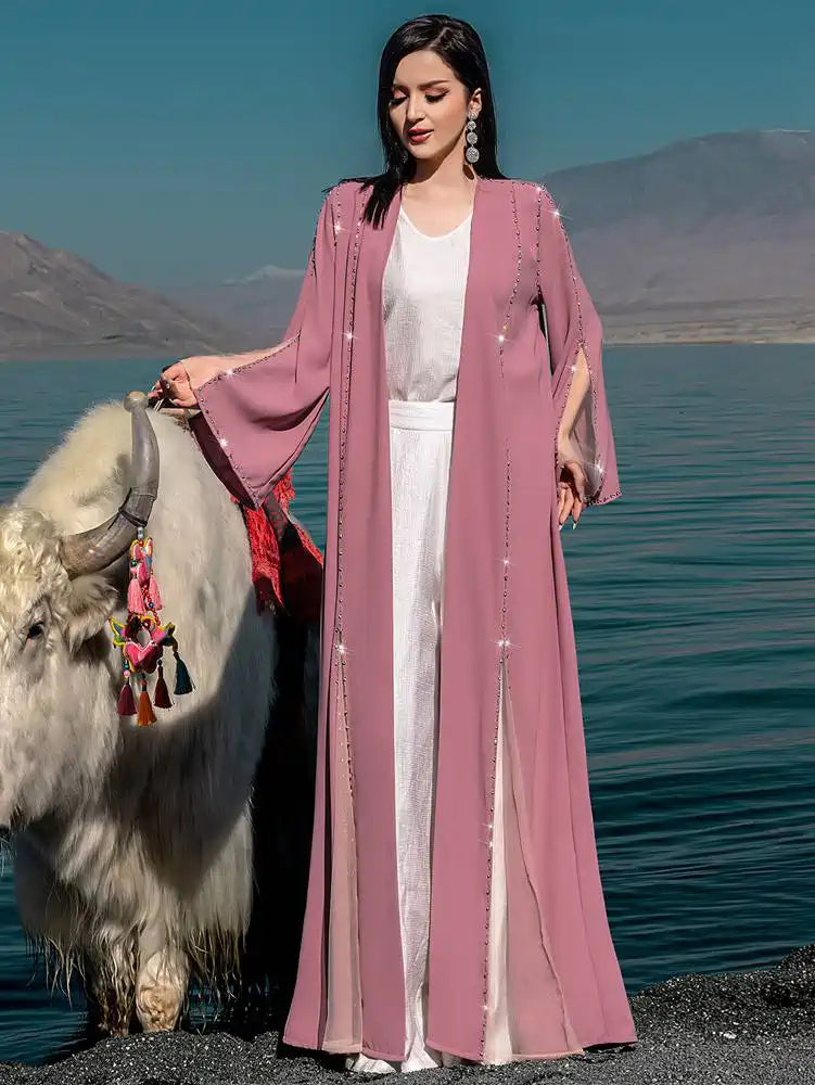 Dusty Blue, Pink, Light Pink