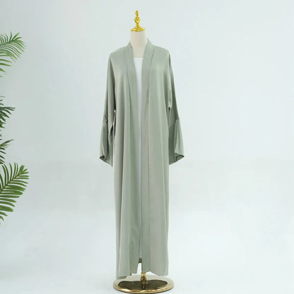 Nida Cardigan Open Abaya Dress #24863