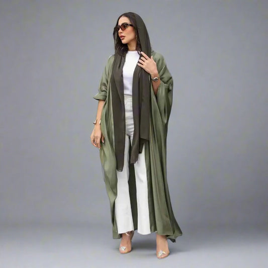 eid dress, open abaya, abaya dress