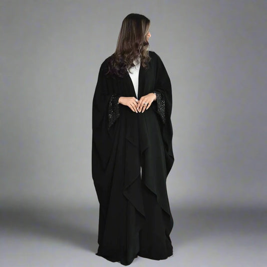 eid dress, open abaya, abaya