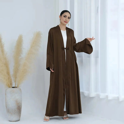 Nida Cardigan Open Abaya Dress #24863