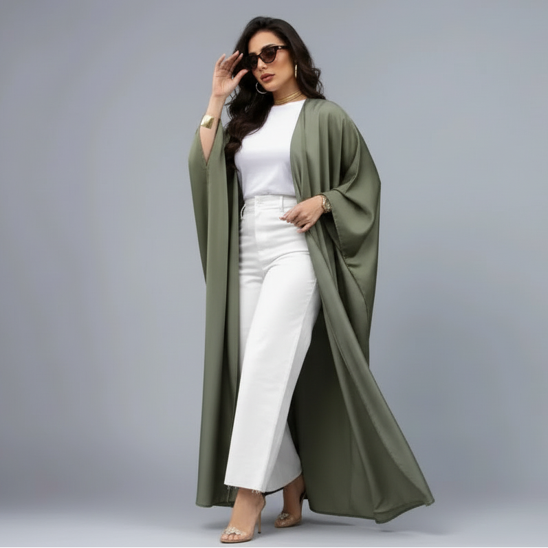 eid dress, open abaya, abaya