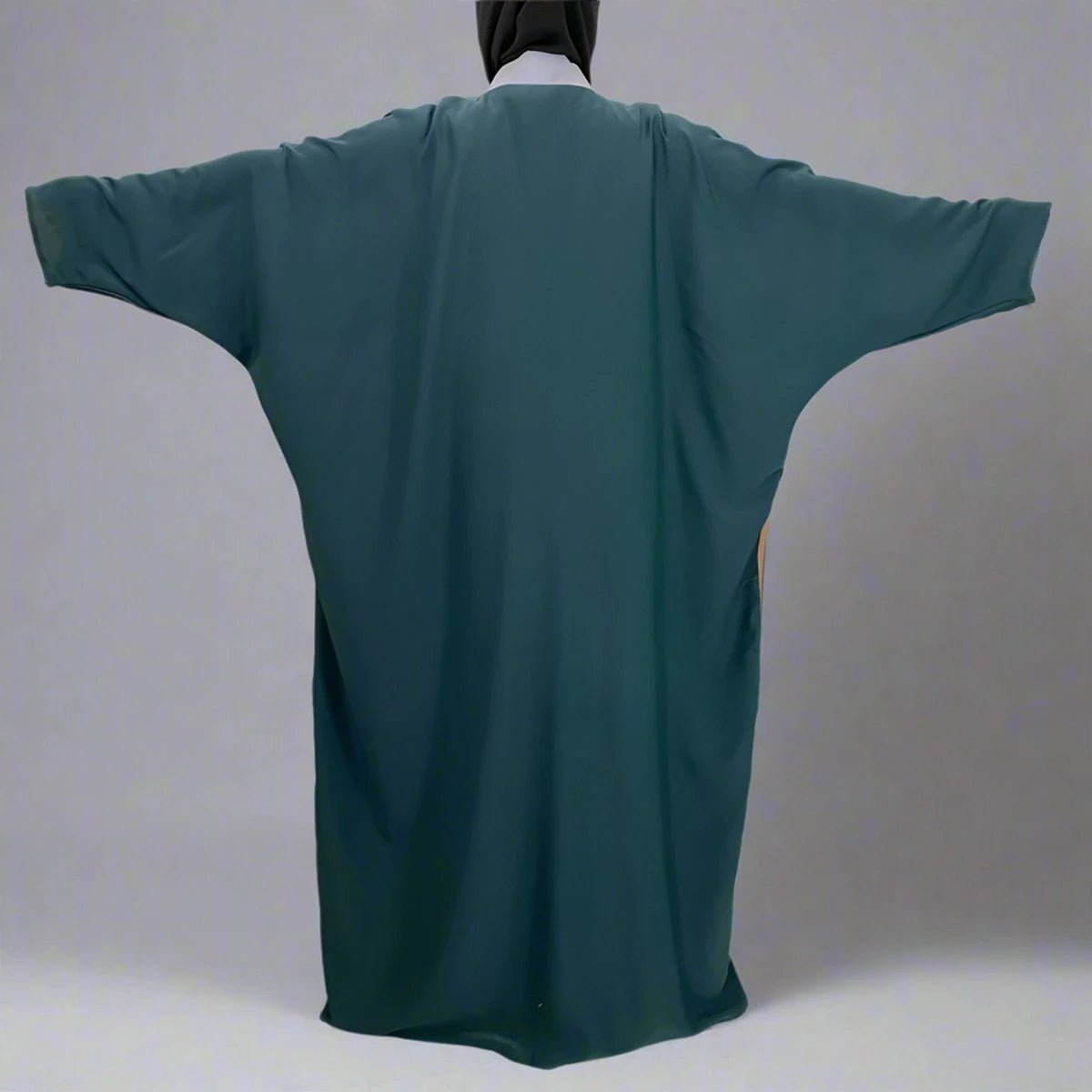Modest Fashion Cardigan Open Abaya Dress #251459
