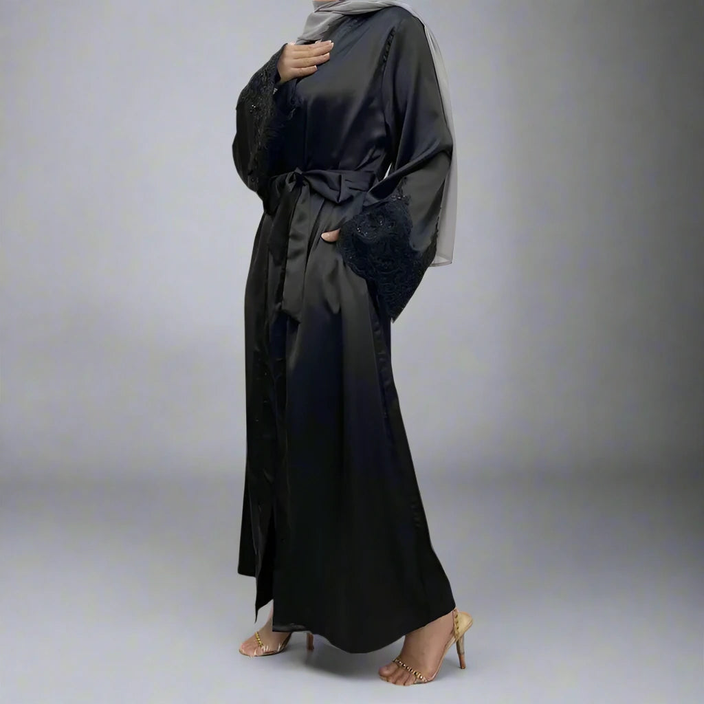 eid dress, open abaya, abaya dress