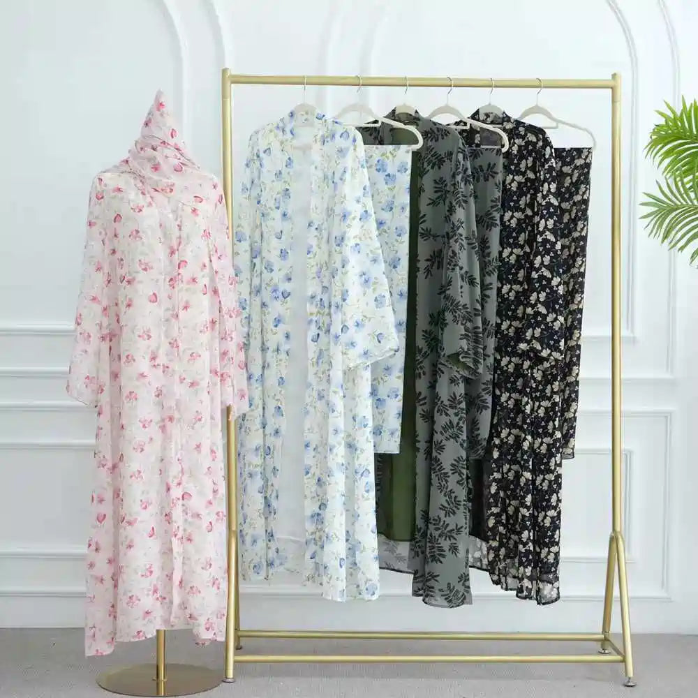 Pink, Light Green, Blue, Black