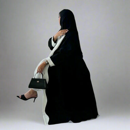 Arab Dubai Cardigan Open Abaya Dress #25220