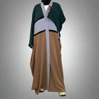Modest Fashion Cardigan Open Abaya Dress #251459