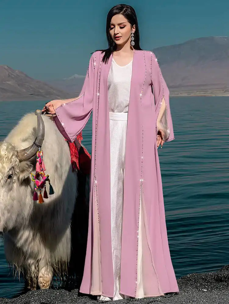 Dusty Blue, Pink, Light Pink