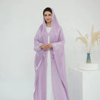 Summer Shiny Open Abaya Dress #251022
