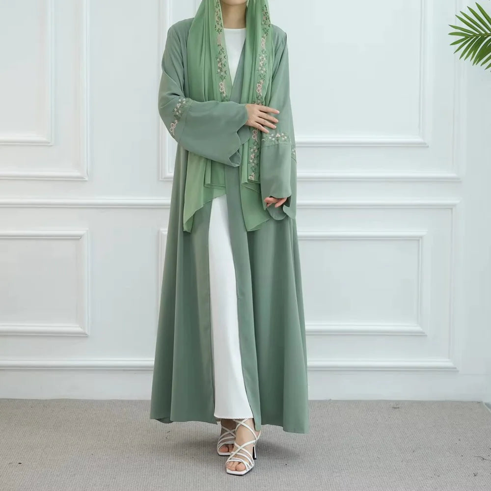 Black, Green, Apricot