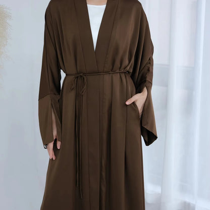 Nida Cardigan Open Abaya Dress #24863