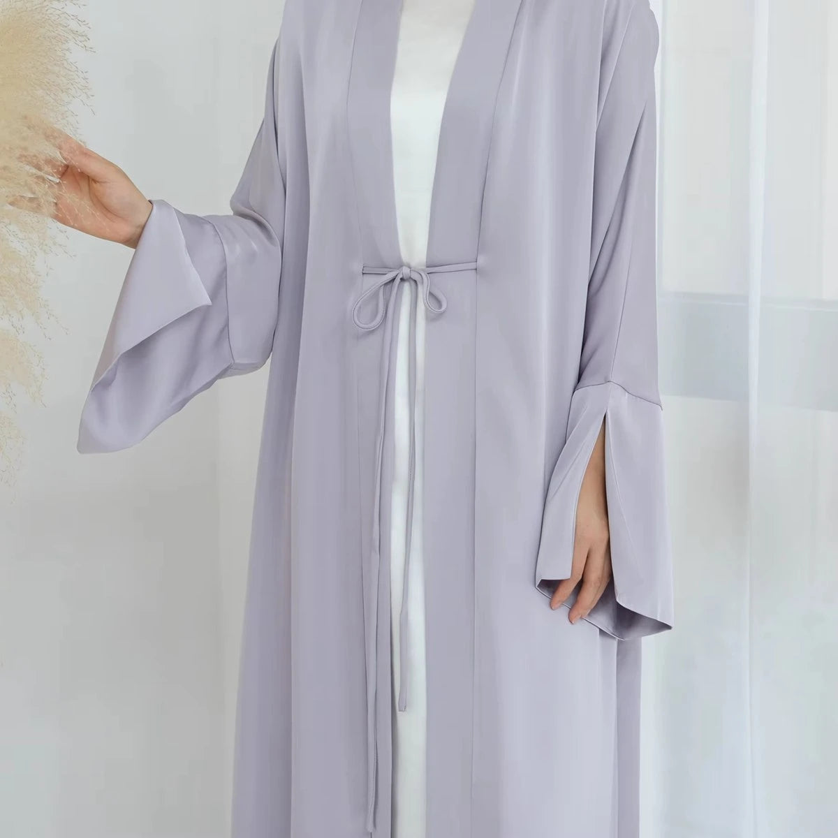 Nida Cardigan Open Abaya Dress #24863