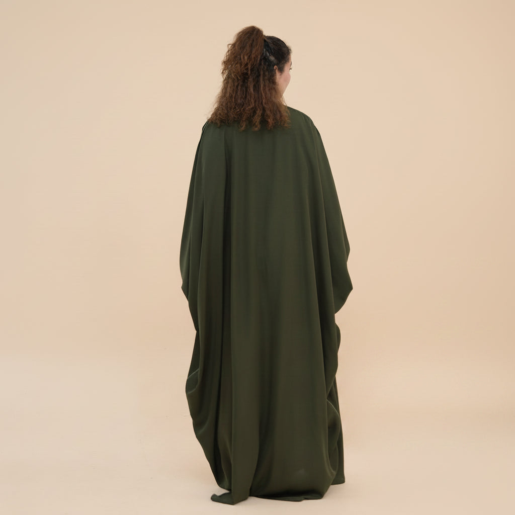 Muslim Women Nida Cardigan Open Abaya Dress - Modest Fashion - #261193