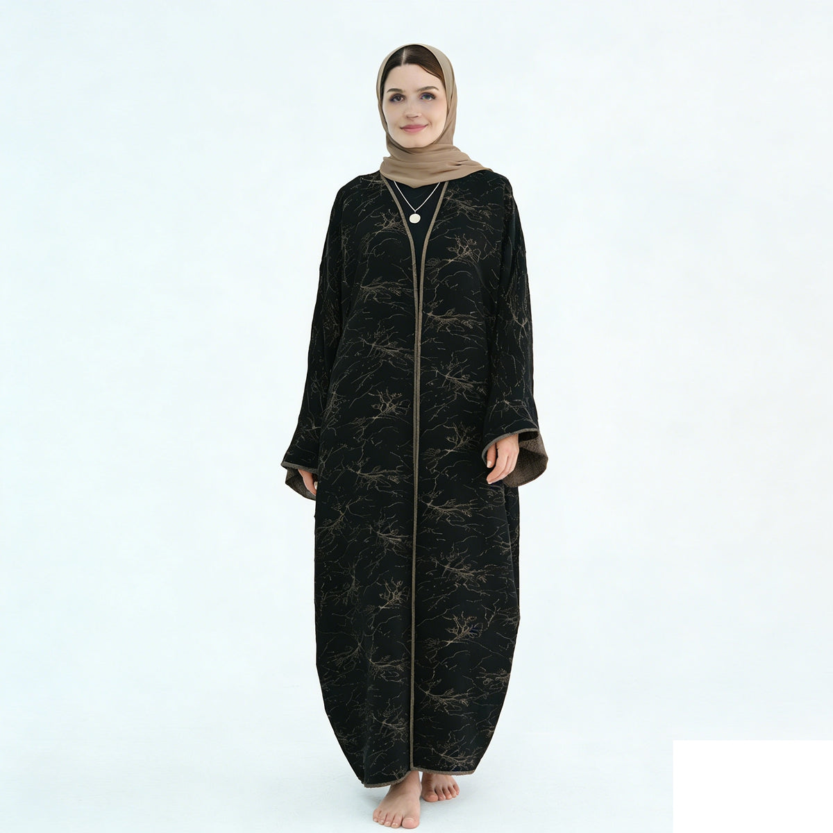 Muslim Women Open Abaya Dresses | Modest Fashion - Urgarment Muslim Women Open Abaya Dresses | Modest Fashion - Urgarment