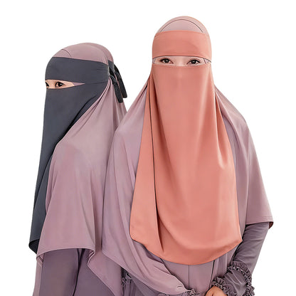 Urgarment Muslim Women Full Face Niqab Veil